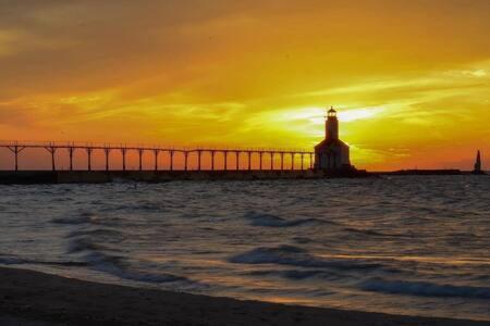 Close To Beach, W&D, Pet Friendly, Dunes, Casino Michigan City Dış mekan fotoğraf